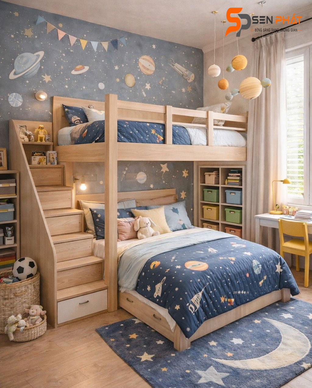 giuong go cong nghiep cho be