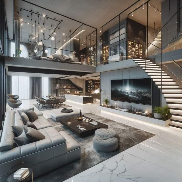 penthouse không gian mở