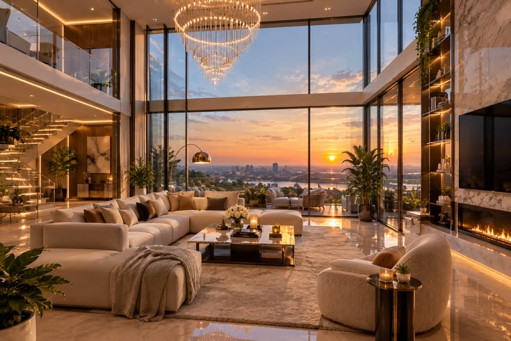 penthouse phòng khách