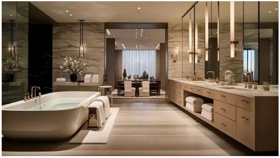 penthouse phòng tắm